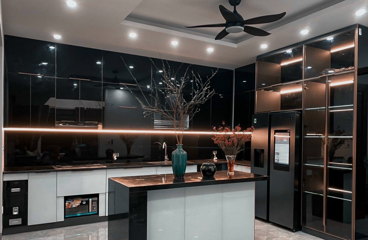 TỦ BẾP HỢP KIM NHÔM CAO CẤP